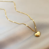Heart Golden Necklace